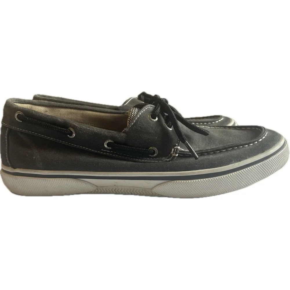 Sperry Top-Sider Men's Navy Canvas Boat Shoes US 11 Breathable Comfort
